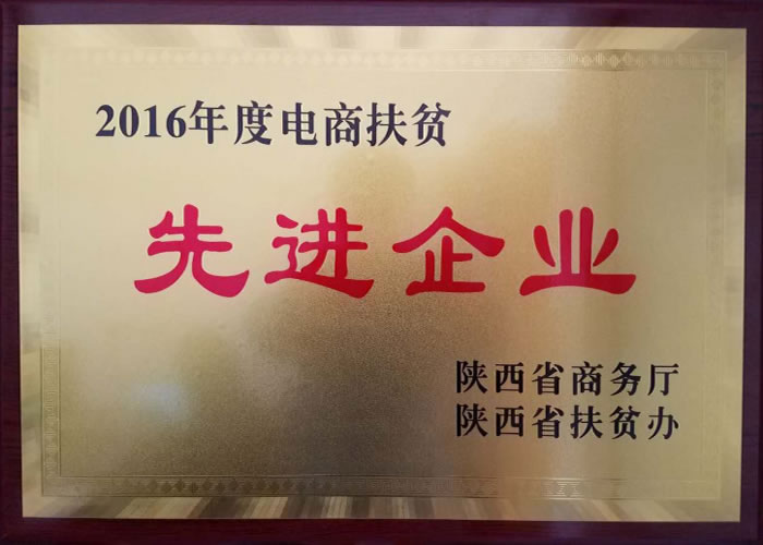 陜西省扶貧先進(jìn)企業(yè)